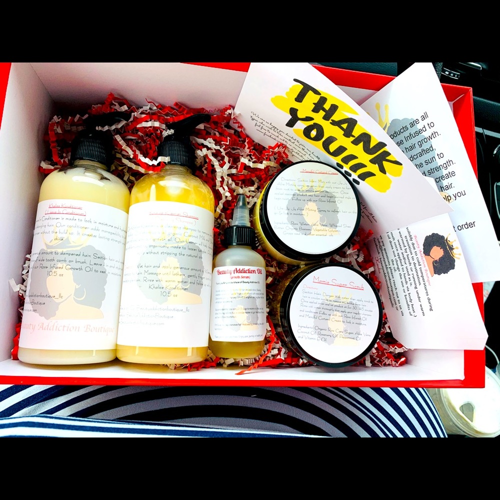 Organic beauty addiction boutique beginners kit